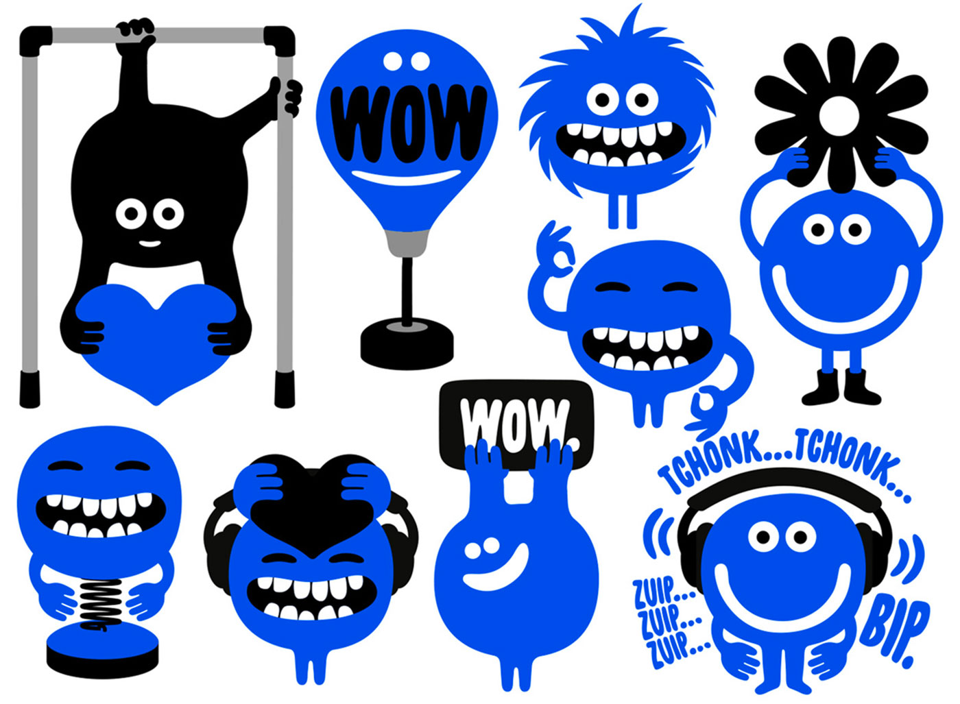 Geneviève Gauckler, Design de personnages